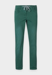 TAPERED - Džíny Slim Fit - explorer green