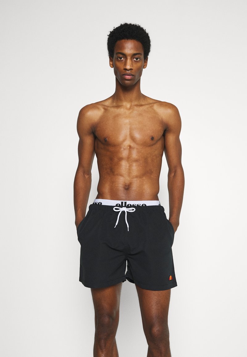 Ellesse TEYNOR - Calções de banho - black/white