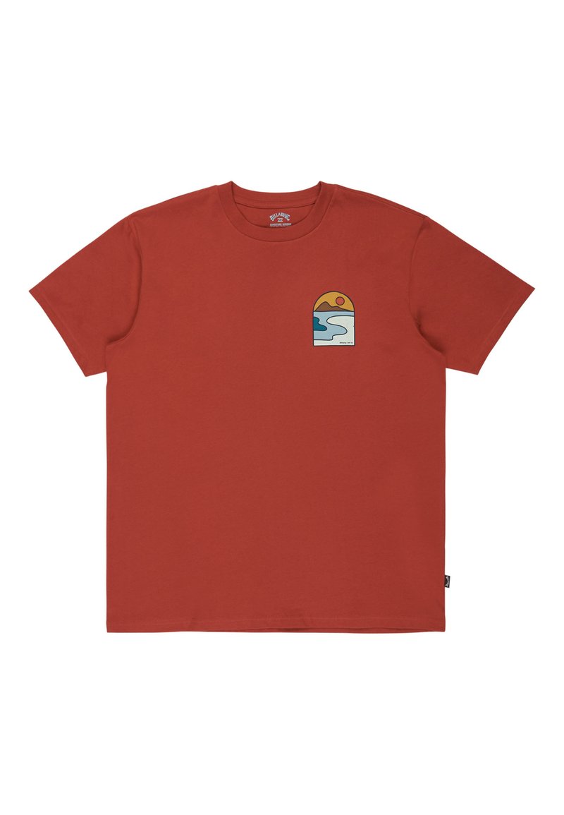 Billabong T-shirt print rood Billabong T-shirt print rood
