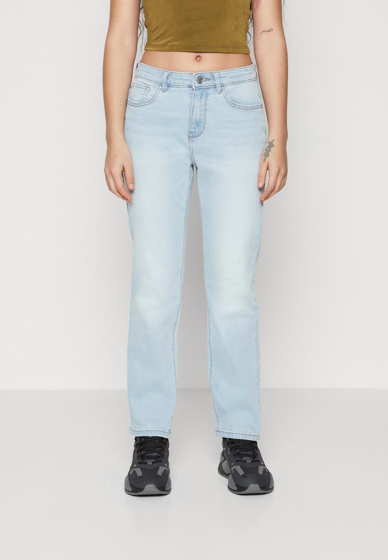 Only Onlsui Mid Slim DNM Pimbox Pantalon en Jean, Denim Bleu foncé, S