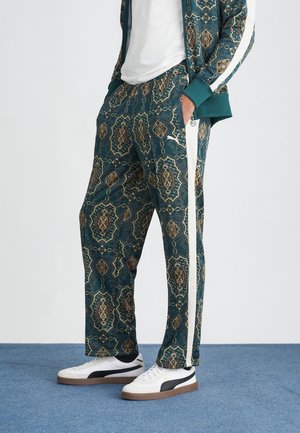VINTAGE RELAXED TRACK PANTS  - Donji dijelovi trenirke - green terrain