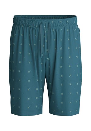Calida, RMX SLEEP FREE BERMUDAS MIT SEITENTASCHEN - Pantaloni del pigiama - deep petrol