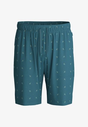 Calida, RMX SLEEP FREE BERMUDAS MIT SEITENTASCHEN - Bas de pyjama - deep petrol