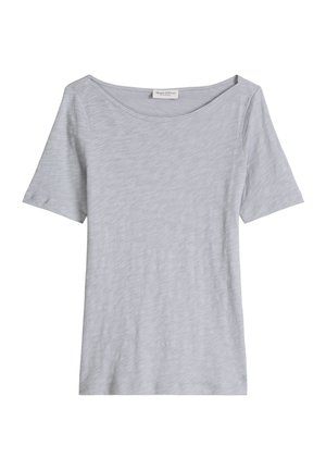 REGULAR AUS SOFTEM SLUB - T-Shirt basic - grey horizon