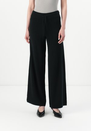 TROUSERS - Nohavice - black