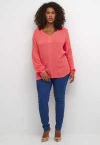 Kaffe Curve AMI - Blouse - cayenne