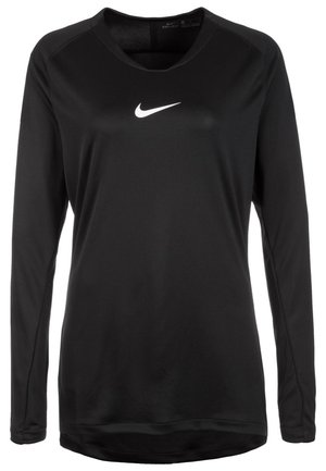 Langærmet T-shirt - black