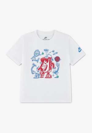 Nike Sportswear, BOXY TEE UNISEX - Тениска с щампа - white