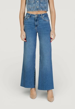 B.UP H.W. UA6234 D0310 - Flared-farkut - dark blue denim