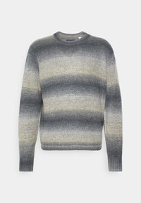 Jack & Jones JORGRACIA SPACE DYE CREW NECK - Neule - reed yellow