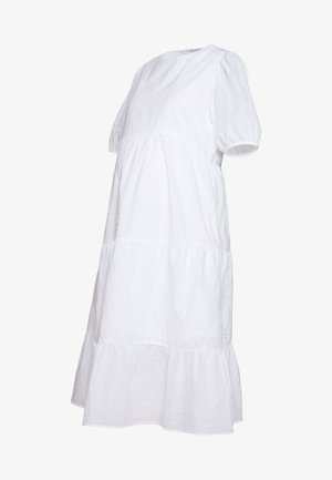 TIERED MIDAXI - Sukienka letnia - white