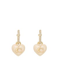 SIGNATURE HEART HUGGIES - Boucles d'oreilles - gold coloured