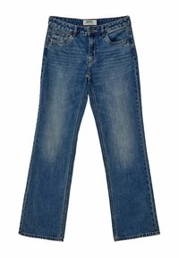 Ravne kavbojke - mottled royal blue