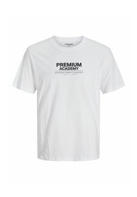 RUNDHALS - T-Shirt print - white