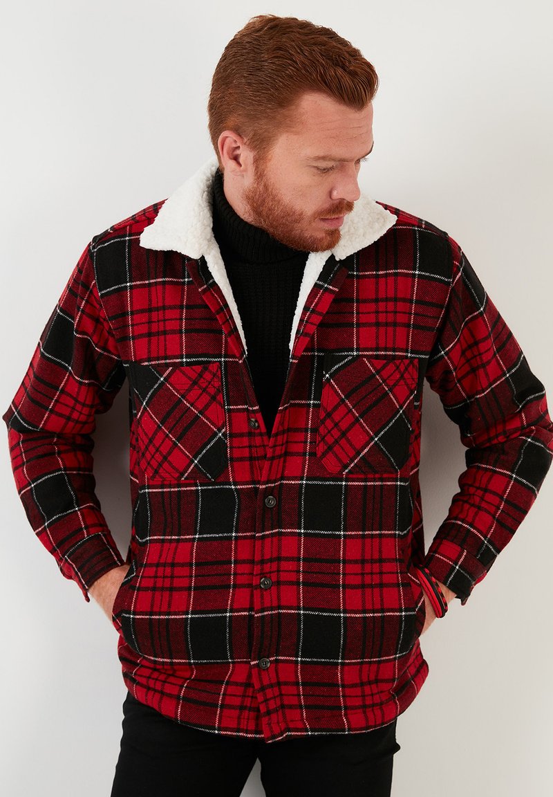 Buratti REGULAR FIT - Giacca da mezza stagione - red