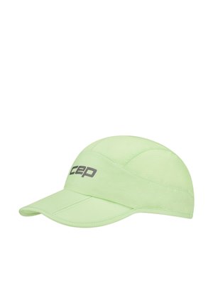 Light green sports cap with a curved brim and dark gray CEP logo on the front center.