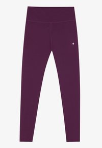 ESSENTIAL FULL LENGTH HIGH RISE LEGGINGS - Tights - 406 - dark purple