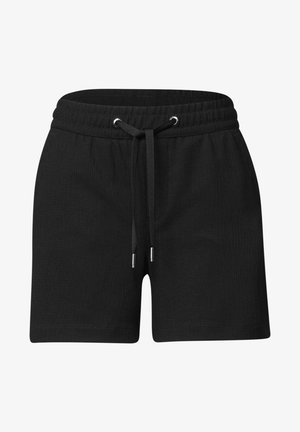 Street One, SHORTS MIT STRUKTUR IM LOOSE FIT - Short - black