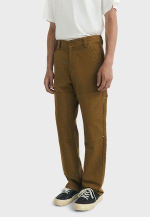 OWEN - Broek - tobacco