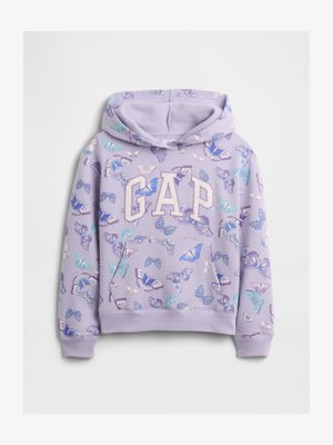 LOGO - Pulover s kapuco - lilac