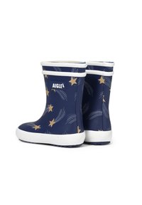 Aigle BABY FLAC PLAY - Bottes en caoutchouc - navy blue