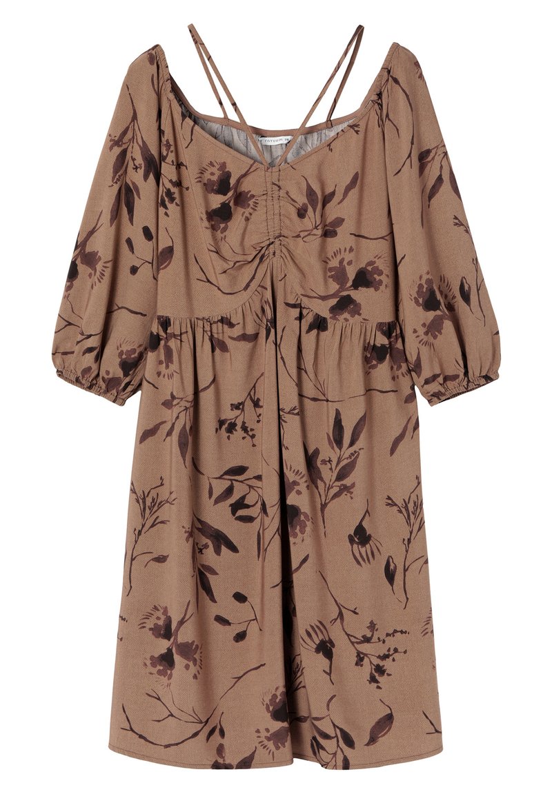 TATUUM Jurk bruin TATUUM Jurk bruin