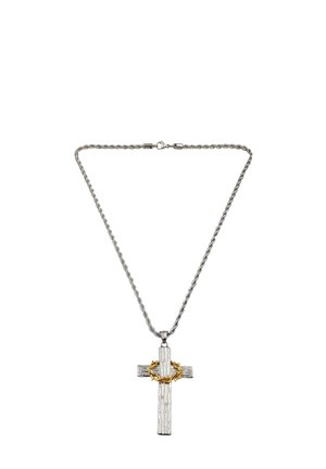 ROSARY CROSS - Collana - silber-coloured