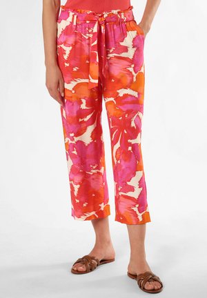 comma Stoffhose - pink orange