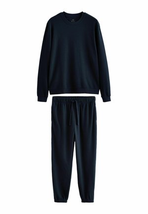 SOFT  LONG SLEEVE SET REGULAR FIT - Pyjamas - navy blue