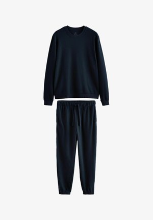SOFT LONG SLEEVE SET REGULAR FIT - Pižama - navy blue