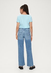 QS O SHAPE - T-shirt basique - helles türkis