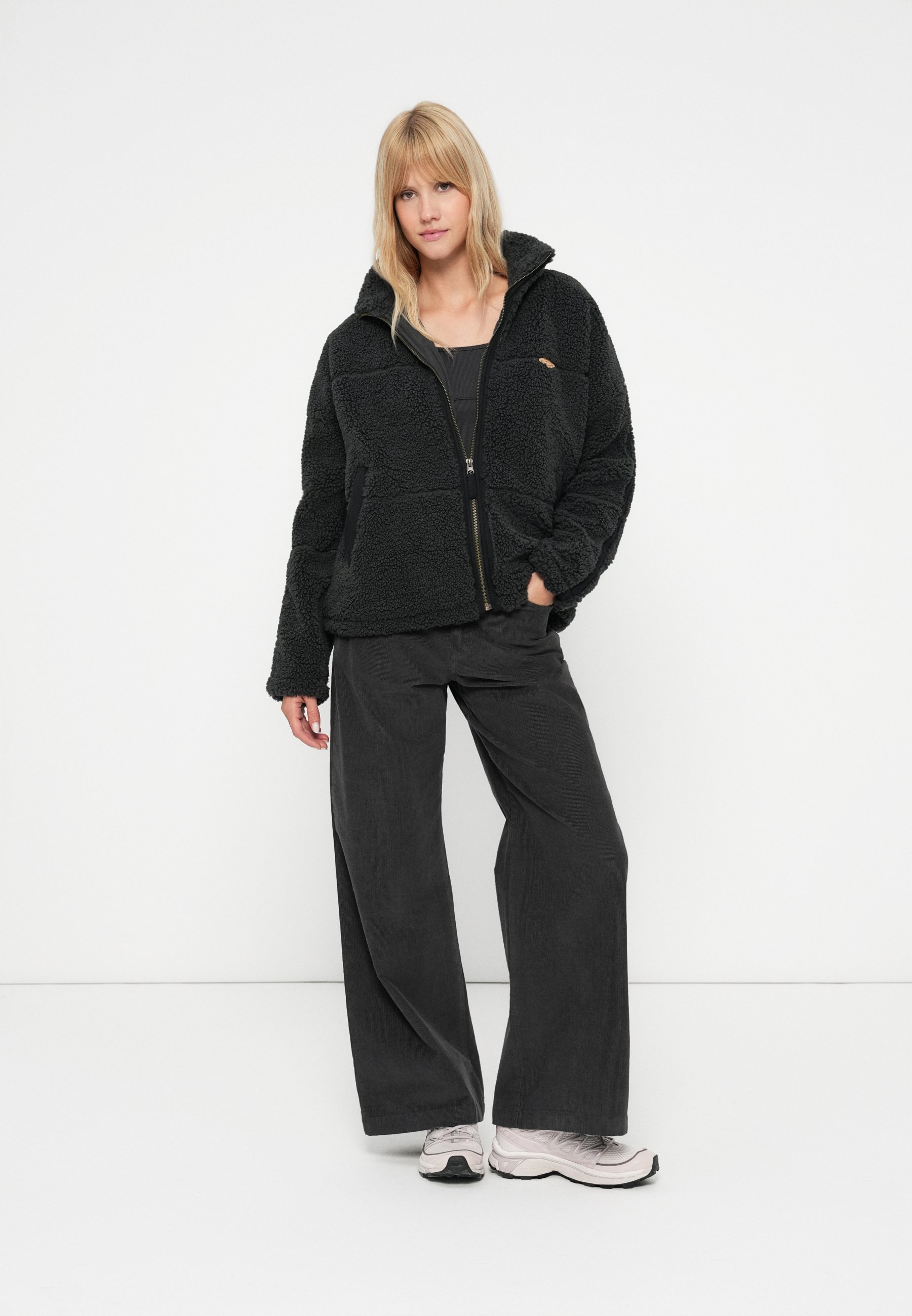 Rip Curl CALA NIGHTS JACKET - Fleece jacket - black - Zalando.co.uk