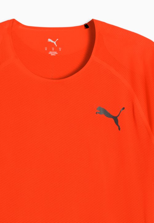 PUMA LIGHTSPEED LAUFSHIRT - Sports T-shirt - ultra red — photo 6