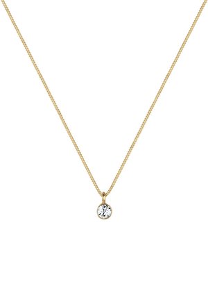 SPARKLING BASIC - MIT KRISTALLEN VON SWAROVSKI® - Halskette - gold-coloured