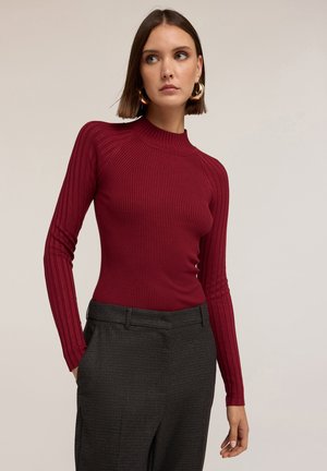 Strickpullover - bordeaux