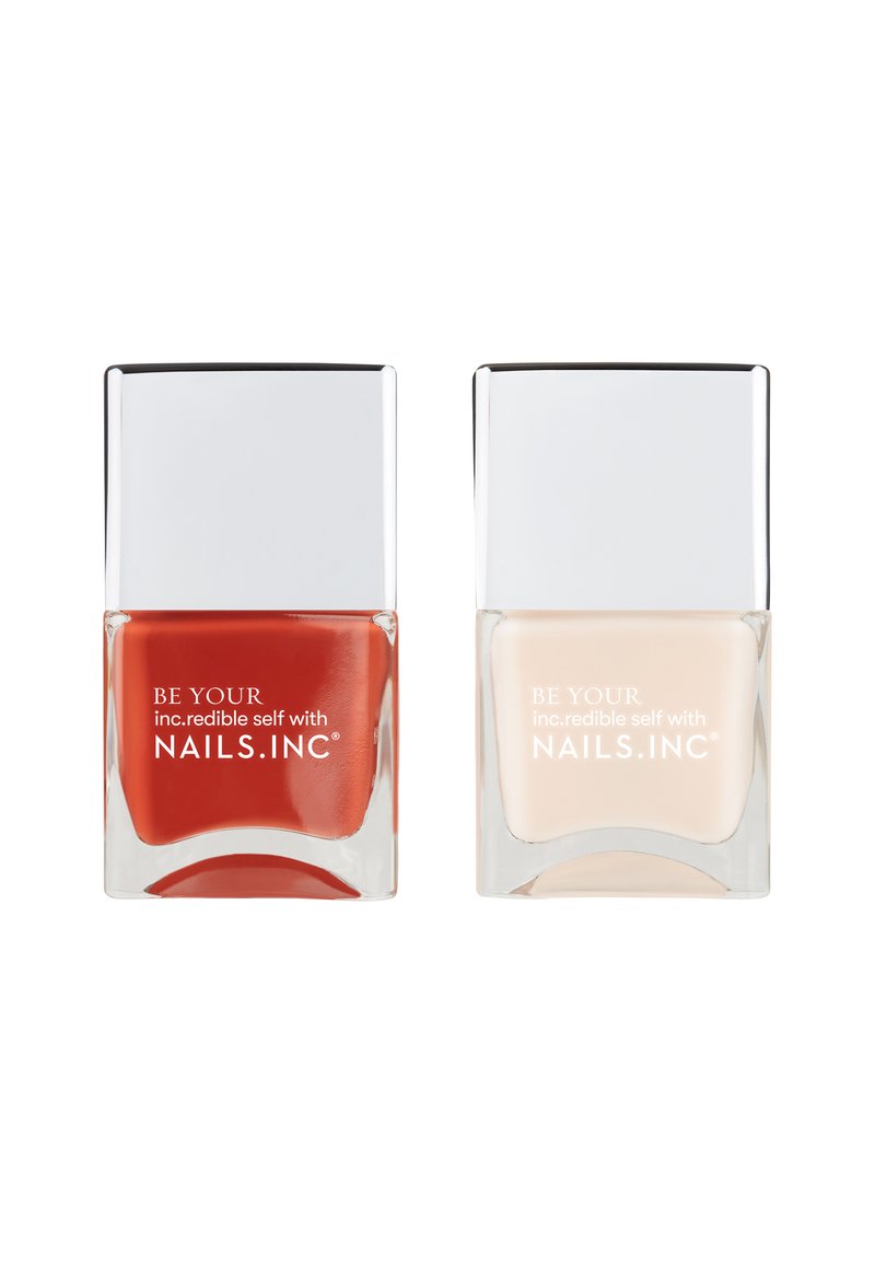 Nails Inc JUST KINDA BLISS Kit unghie terracotta/nude/multicolore