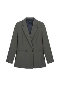 DOPPIOPETTO DUE - Kurzmantel - verde militare scuro