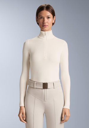 HALF-ZIP POLAR THERMAL BASE LAYER - Långärmad tröja - white