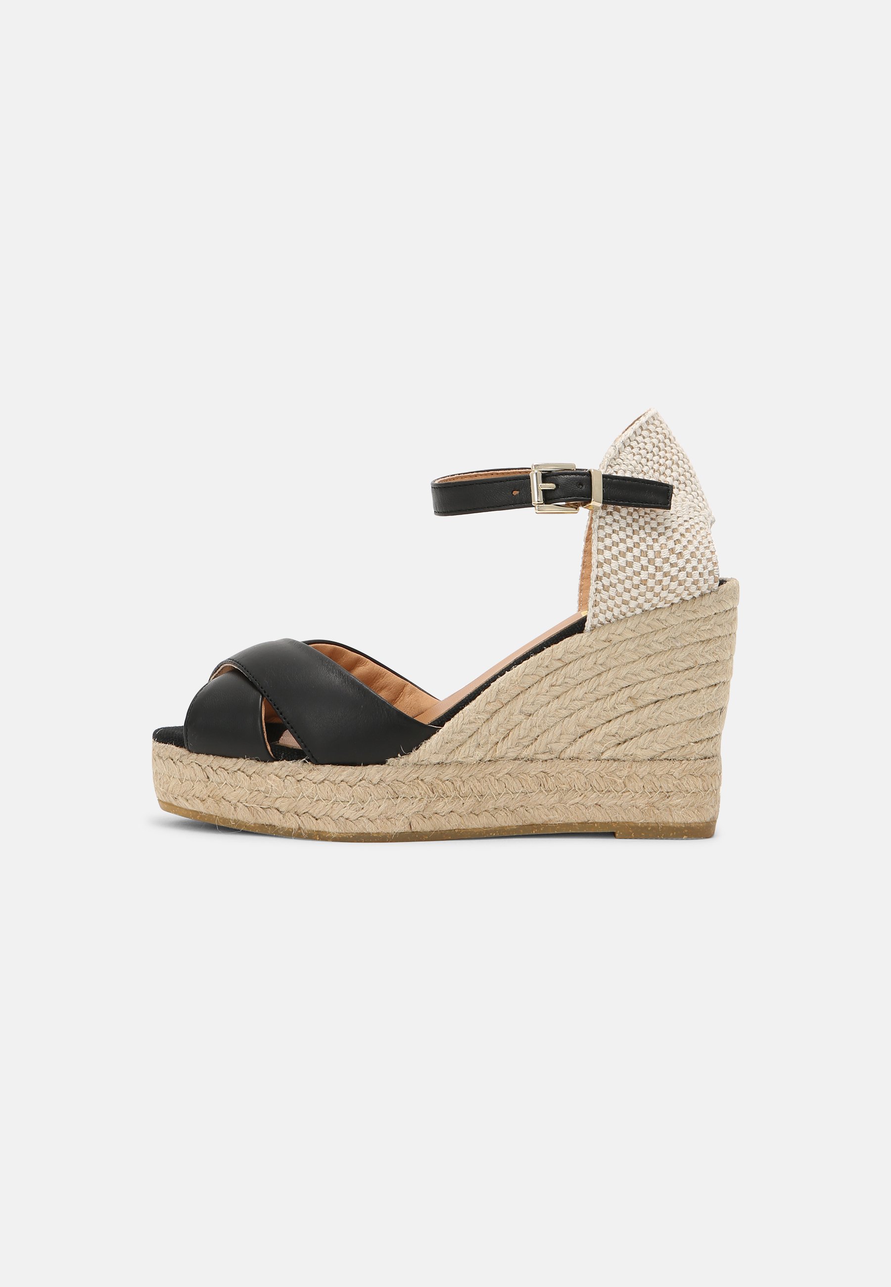 Kanna INES - Sandalias con plataforma - schwarz/negro - Zalando.es