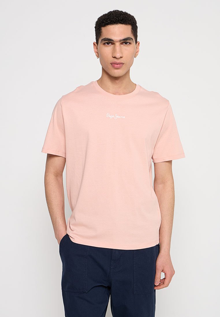 Pepe Jeans T-shirt basic zalmroze