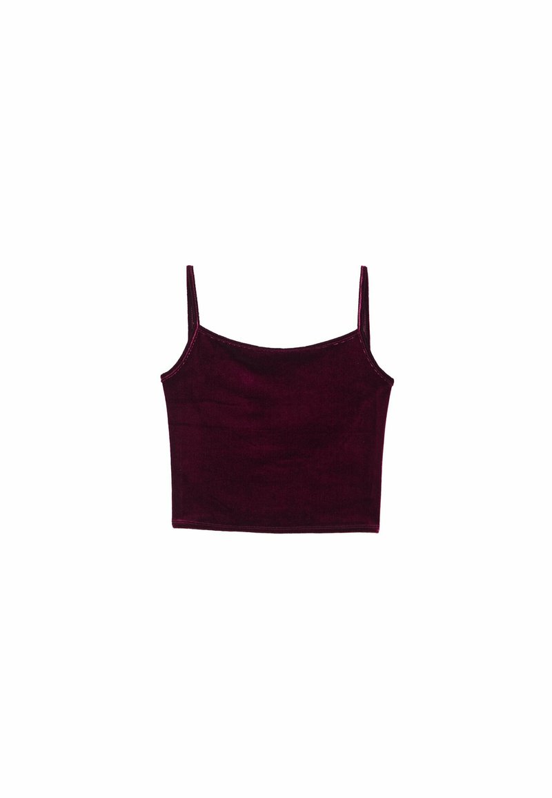 Stradivarius Top bordeauxrood Stradivarius Top bordeauxrood