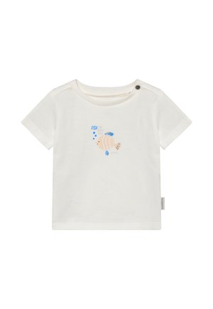 TEE SS - T-shirt imprimé - egret