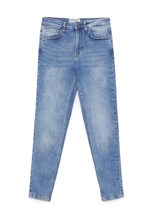 INSIDE BÁSICOS DE TIRO MEDIO - Vaqueros pitillo - azul