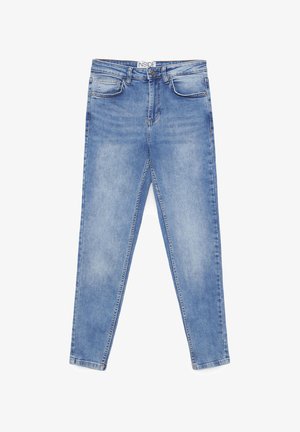 INSIDE BÁSICOS DE TIRO MEDIO - Vaqueros pitillo - azul