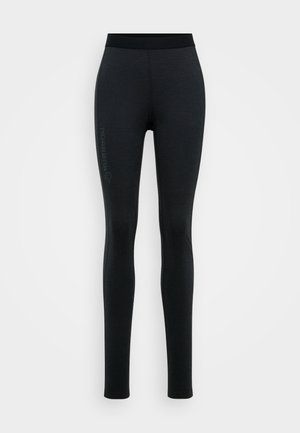 Norrøna FEMUND PUREULL LONGS  - Spodnji sloj - caviar black
