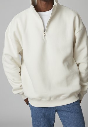 Sweatshirt - white