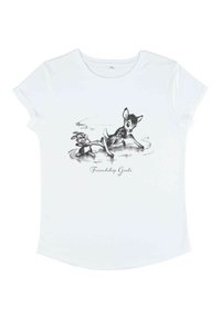 Disney BAMBI BAMBI FRIENDSHIP - Triko s potiskem - white