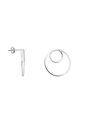 CIRCLE - Ohrringe - silver coloured