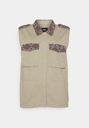 ONLY ONLLILLIAN UTILITY WAISTCOAT - Veste sans manches - mermaid
