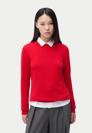 ESSENTIAL CREWNECK SWEATER - Strickpullover - red
